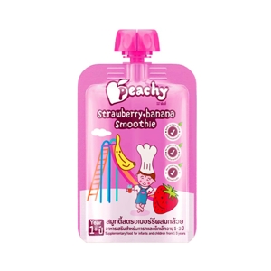 Peachy Strawberry & Banana Smoothie 100 G