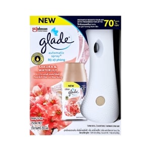 Glade Automatic Spray Sakura and Waterlily 252ml.