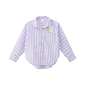 มิคโกะ เสื้อเชิ้ตคอปกเด็กหญิง สีม่วง ไซส์ 4