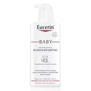 Eucerin Baby Wash and Shampoo 400ml.