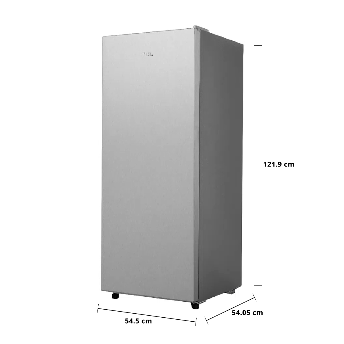 ทีซีแอล ตู้เย็น 1 ประตู รุ่น RT19XFSDS 6.7 คิว สีเงิน_4