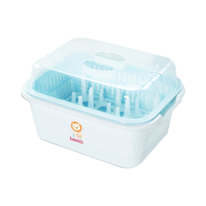 เบสิโค กล่องคว่ำขวดนมก้านเสียบ รุ่น S2-N216 สีฟ้า_thumbnail_1