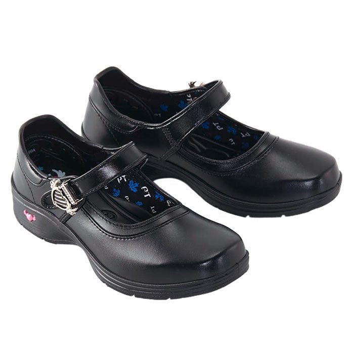 ป๊อบทีน รองเท้านักเรียนหญิง ชั้นมัธยม รุ่น PT-99 สีดำ_1