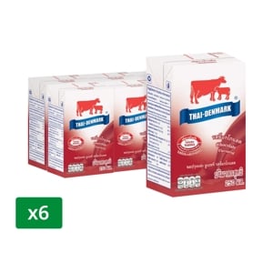 THAI-DENMARK UHT Milk Chocolate Flavour 250 ml. Pack 6