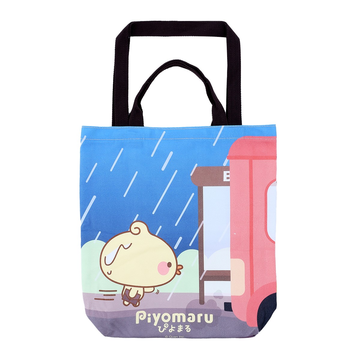 ปิโยมารุ กระเป๋าผ้าถือลายรถไฟฟ้า รุ่น PY804_1