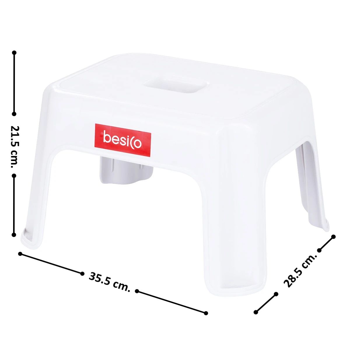 เบสิโค เก้าอี้พลาสติก รุ่น 1165 สีเบจ_3