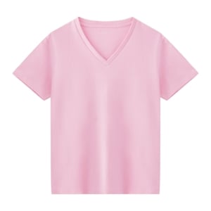 เบสิโค เสื้อยืดคอวีแขนสั้น สำหรับผู้หญิง รุ่น TDNC2306LC005_thumbnail_1