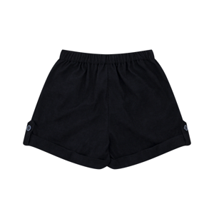 เบสิโค กางเกงลูกฟูกขาสั้น สำหรับผู้หญิง รุ่น FTHI25Q4LC004 สีดำ_thumbnail_1