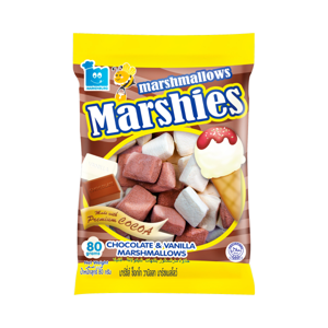 MARKENBURG Marshies Choco Vanilla Marshmallows 80 g.