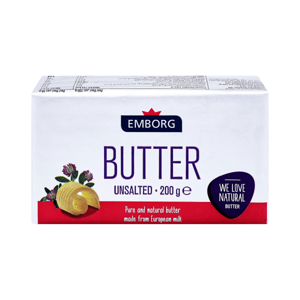 EMBORG Unsalted Butter 200 g.