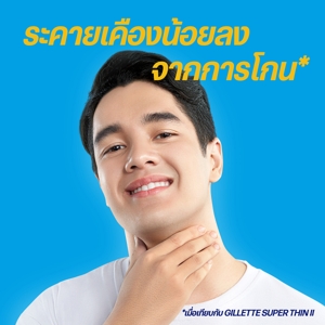ยิลเลตต์ บลูทู พลัส ใบมีดโกนพร้อมด้าน แพ็ค 2_thumbnail_2
