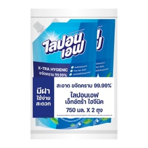 ไลปอนเอฟ ผลิตภัณฑ์ล้างจาน สูตรเอ็กซ์ตร้า ไฮจีนิค 750 มล. x 2 ชิ้น_thumbnail