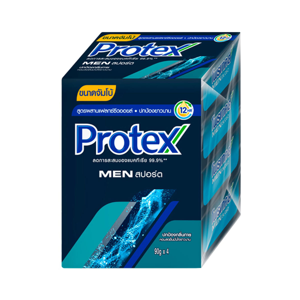 PROTEX For Men Sports Bar Soap 90 g. Pack 4