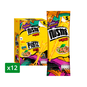 GLICO Pretz Biscuit Stick Larb Flavor 11 g. Pack 12