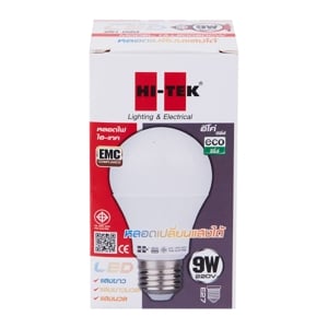 ไฮเทค หลอดไฟ LED อีโค่ซีรีย์ เปลี่ยนสีได้ ขนาด 9 วัตต์_thumbnail