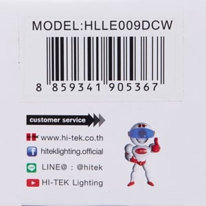 ไฮเทค หลอดไฟ LED อีโค่ซีรีย์ เปลี่ยนสีได้ ขนาด 9 วัตต์_thumbnail_5