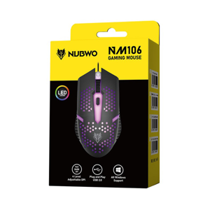 นับโว เมาส์ออฟติคอล รุ่น NM106 สีดำ_thumbnail