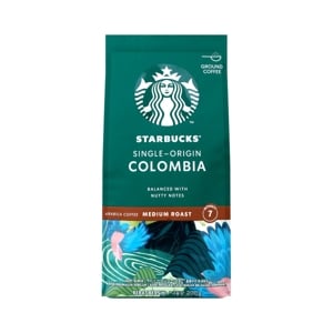 สตาร์บัคส์ ซิงเกิล ออริจิน โคลัมเบีย มีเดียม โรสต์ (กาแฟแท้คั่วบด) 200 ก._thumbnail