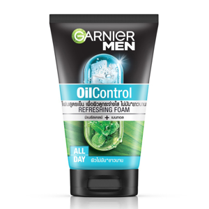 Garnier Men Turbo Light Oil Control Foam 100ml.