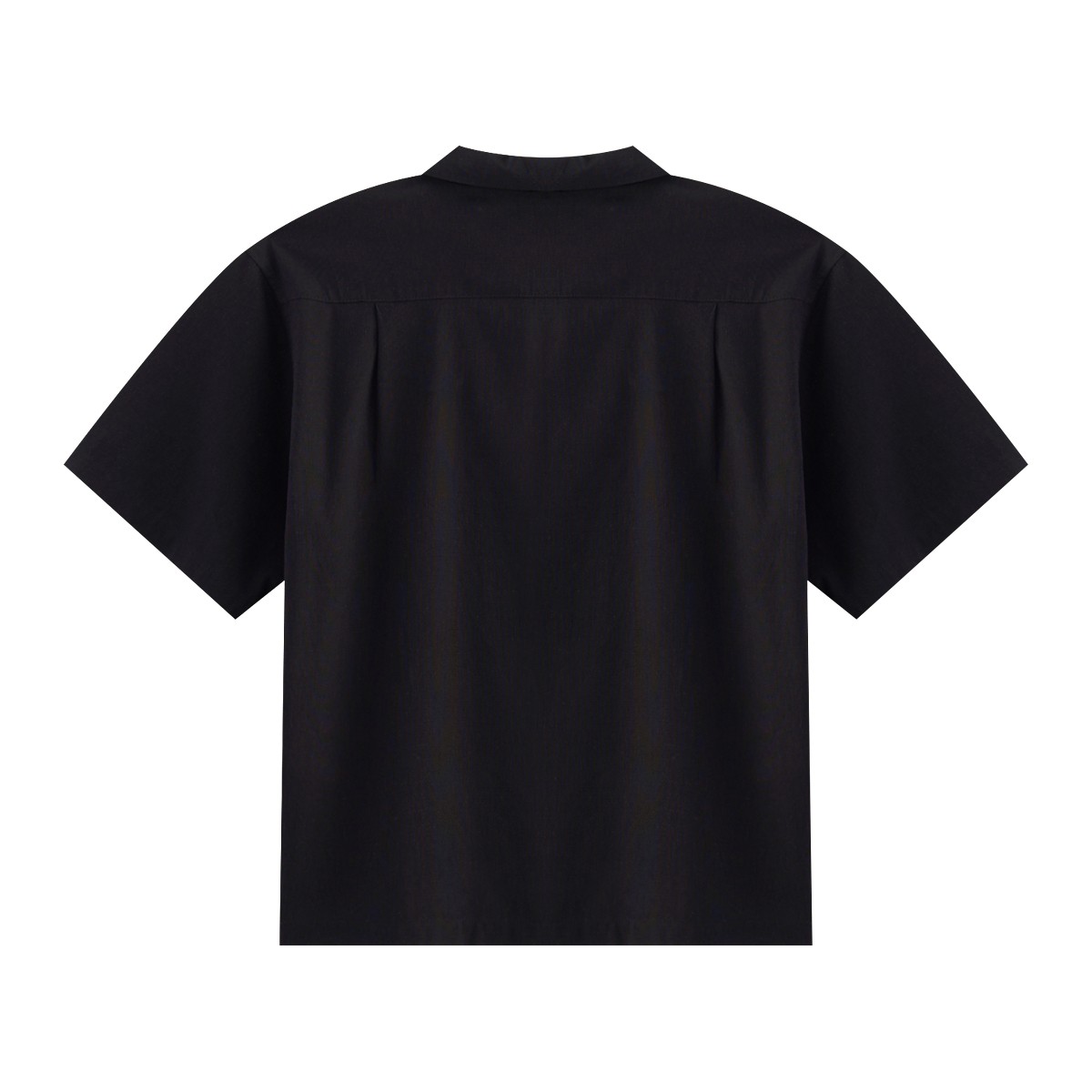 เบสิโค เสื้อเชิ้ตแขนสั้นสำหรับผู้ชาย รุ่น FSUE26Q1YM001 สีดำ_1