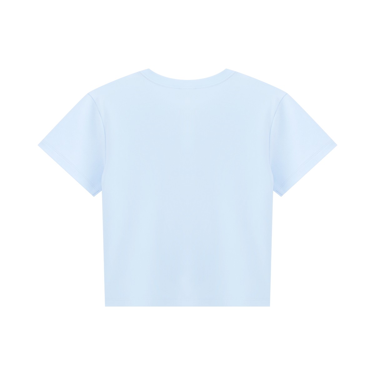 เบสิโค เสื้อยืดผู้หญิง สีฟ้า_1