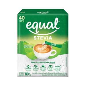 Equal Sweetener With Stevia Extract 2g. Pack 40