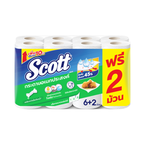 สก๊อตต์ พิกอะไซส์ กระดาษอเนกประสงค์ แพ็ค 6 ม้วน