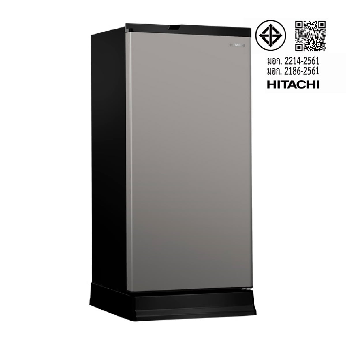 ฮิตาชิ ตู้เย็น 1 ประตู รุ่น HR1S5187MNGTH 6.6 คิว สีเทาเงิน_2