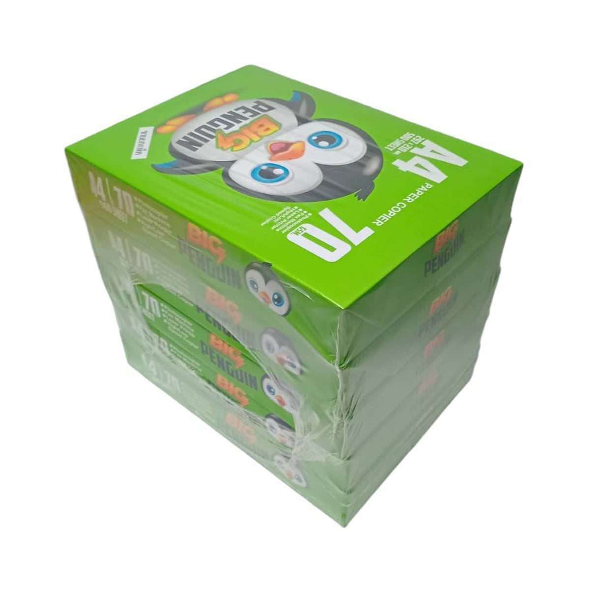 บิ๊กเพนกวิน กระดาษถ่ายเอกสาร ขนาด A4 หนา 70 แกรม 500 แผ่น แพ็ค 5 ชิ้น_4