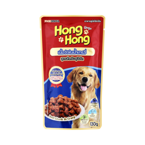 HONG HONG Beef Chunk in Gravy 130 g.