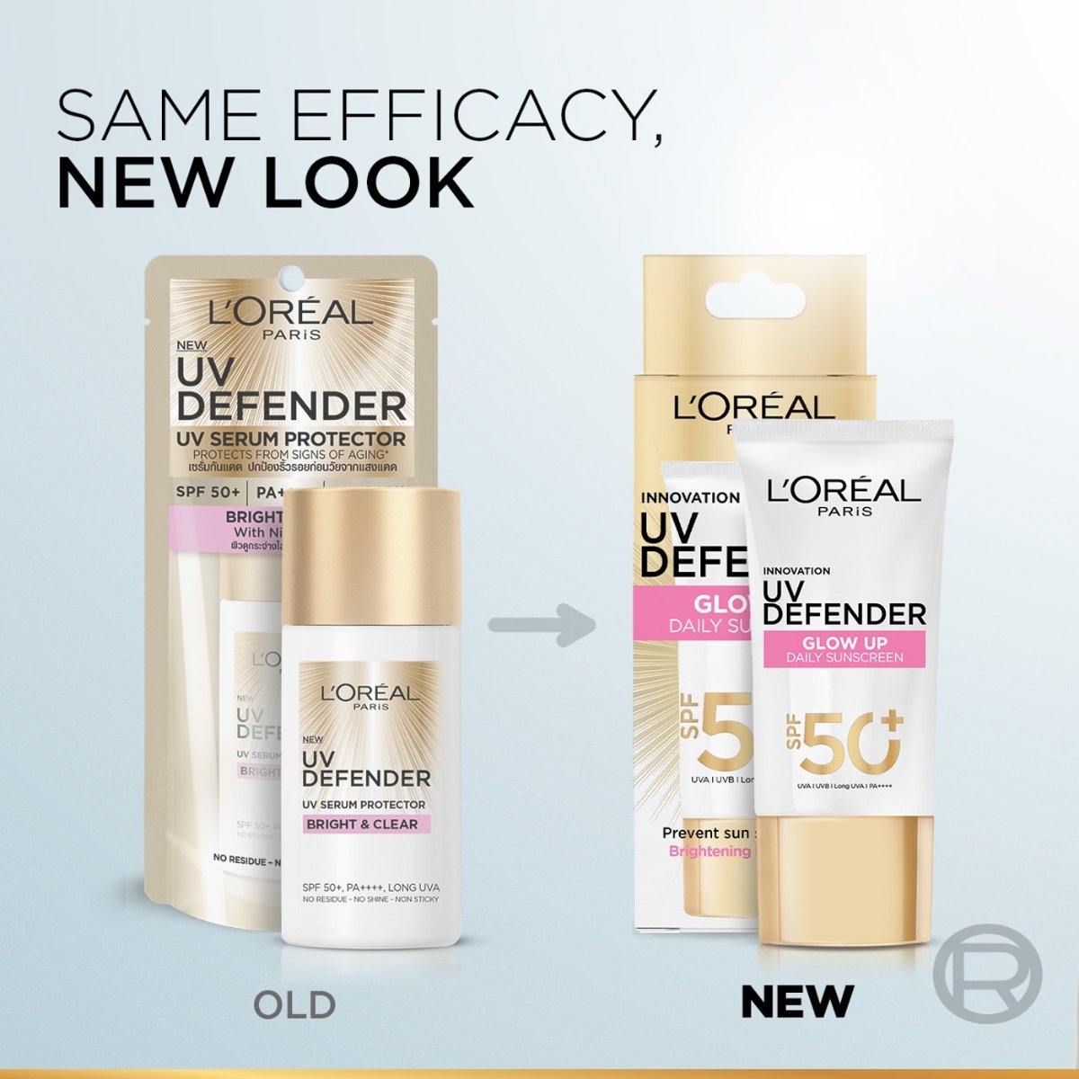 ลอรีอัล ปารีส ยูวี ดีเฟนเดอร์ ไบรท์แอนด์เคลียร์ SPF50+ PA++++ ลอง ยูวีเอ 50 มล._8