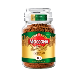 MOCCONA Espresso Style 10 Freeze-dried Instant Coffee 100 g.