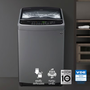 แอลจี เครื่องซักผ้าฝาบนระบบ Smart Inverter รุ่น T2313VSPB1 ขนาด 13 กก. สี Middle Black_thumbnail_8