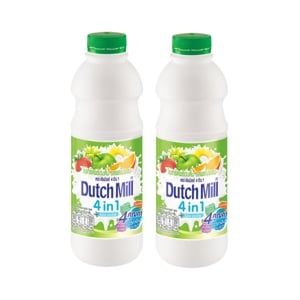 Dutch Mill Drinking Yoghurt Mixed Fruit 830cc. Pack 2