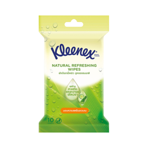 Kleenex Natural Refreshing Moist Wipes 10sheets