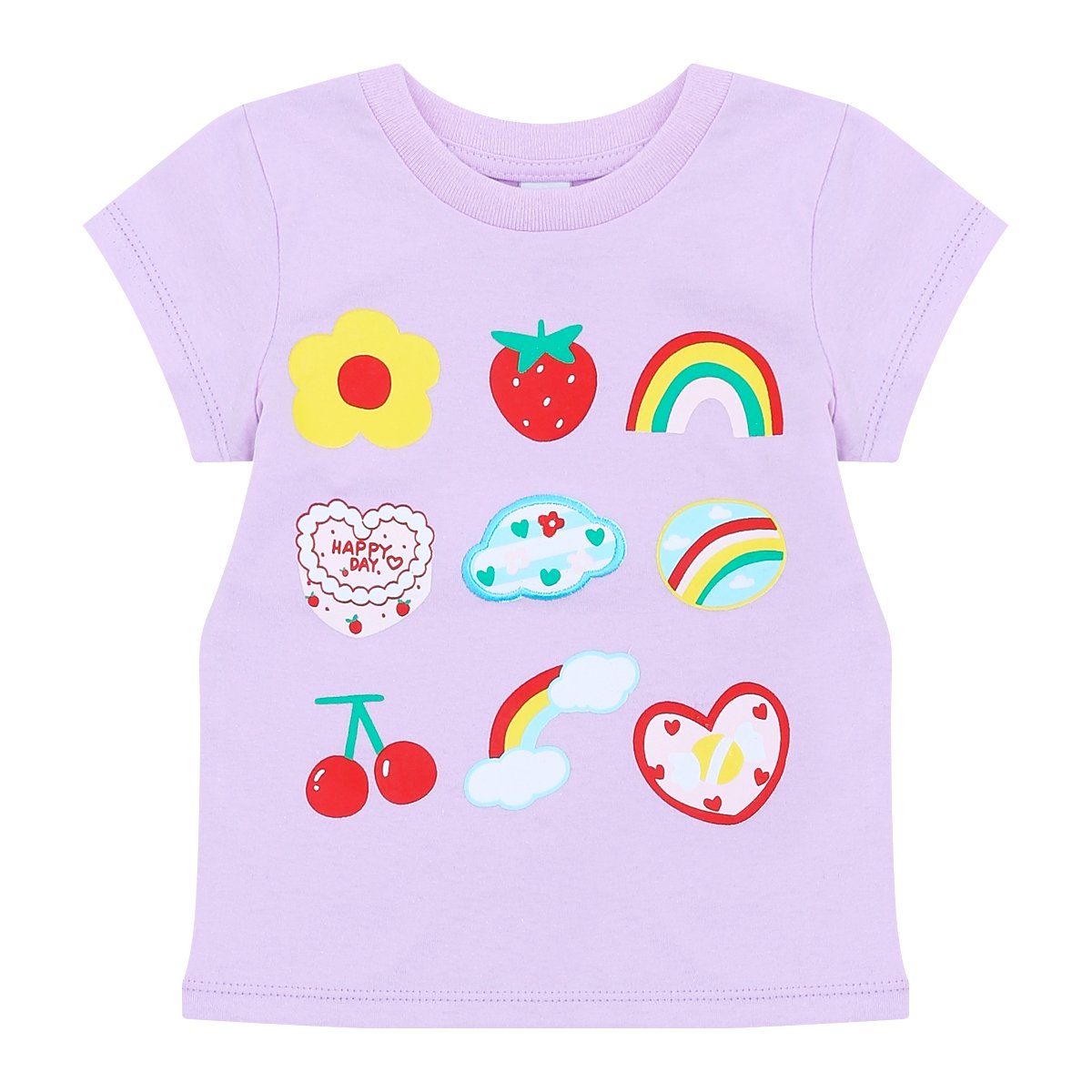 เบสิโค เสื้อสำหรับเด็กหญิง รุ่น BKAS2405TG03 สีม่วง