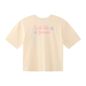 เบสิโค เสื้อยืดแขนสั้นผู้หญิง รุ่น FASL25Q2LC005 สีเบจ_thumbnail_1