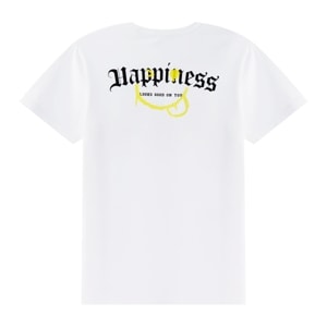 เบสิโค x สไมลีย์ เสื้อยืดแขนสั้น สำหรับผู้ชาย รุ่น FASN25Q3YM001 สีขาว_thumbnail_1