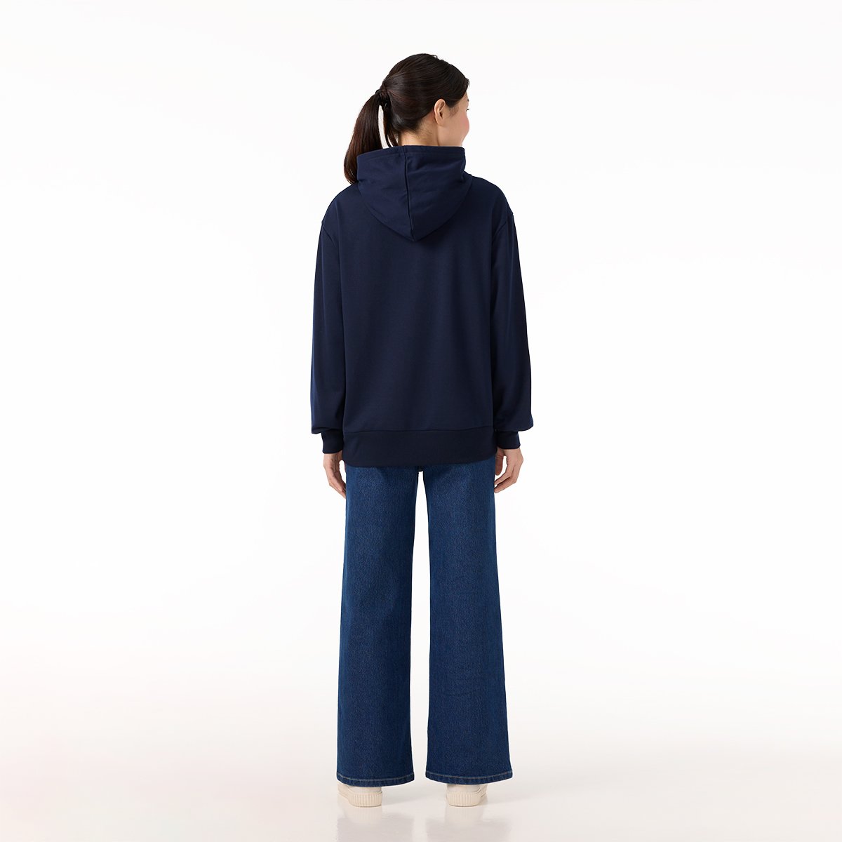 เบสิโค เสื้อฮู้ดดี้แฟมิลี่ สำหรับผู้หญิง รุ่น FASL25Q4LC001 สีน้ำเงิน_3