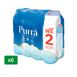 PURRA Natural Mineral Water 1500ml. 6pcs.