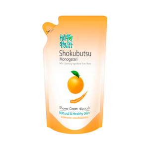 Shokubutsu Bath Orange Peel Oil 400ml. Refill