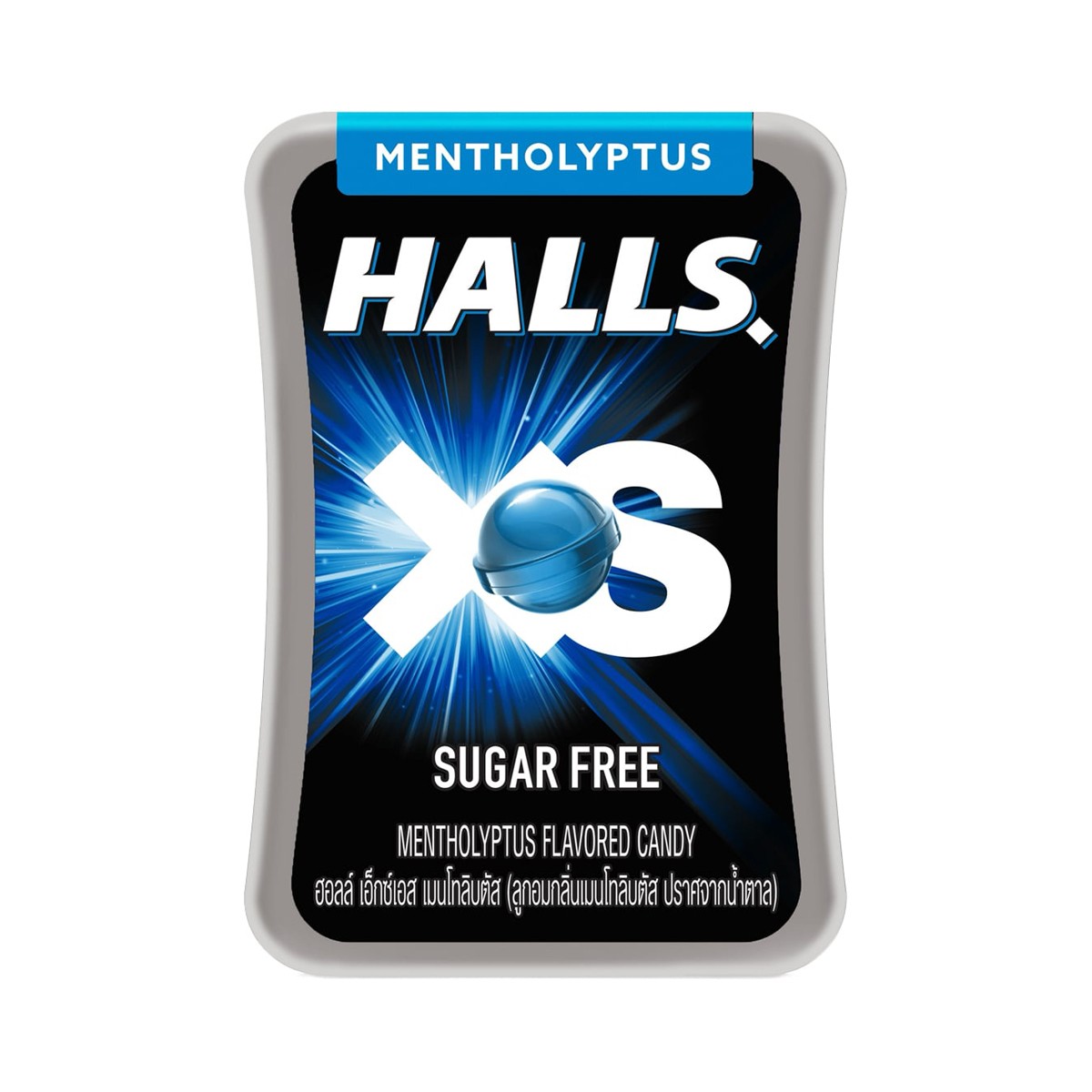 HALLS XS Sugar-Free Candies Mentholyptus 12 g.