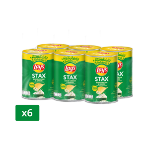 เลย์ สแตคส์ กลิ่นซาวครีม 42 ก. x 6 ชิ้น_thumbnail