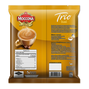 มอคโคน่า ทรีโอ กาแฟปรุงสำเร็จชนิดผง 3อิน1 โกลด์ 15.8 ก. แพ็ค 30_thumbnail_1