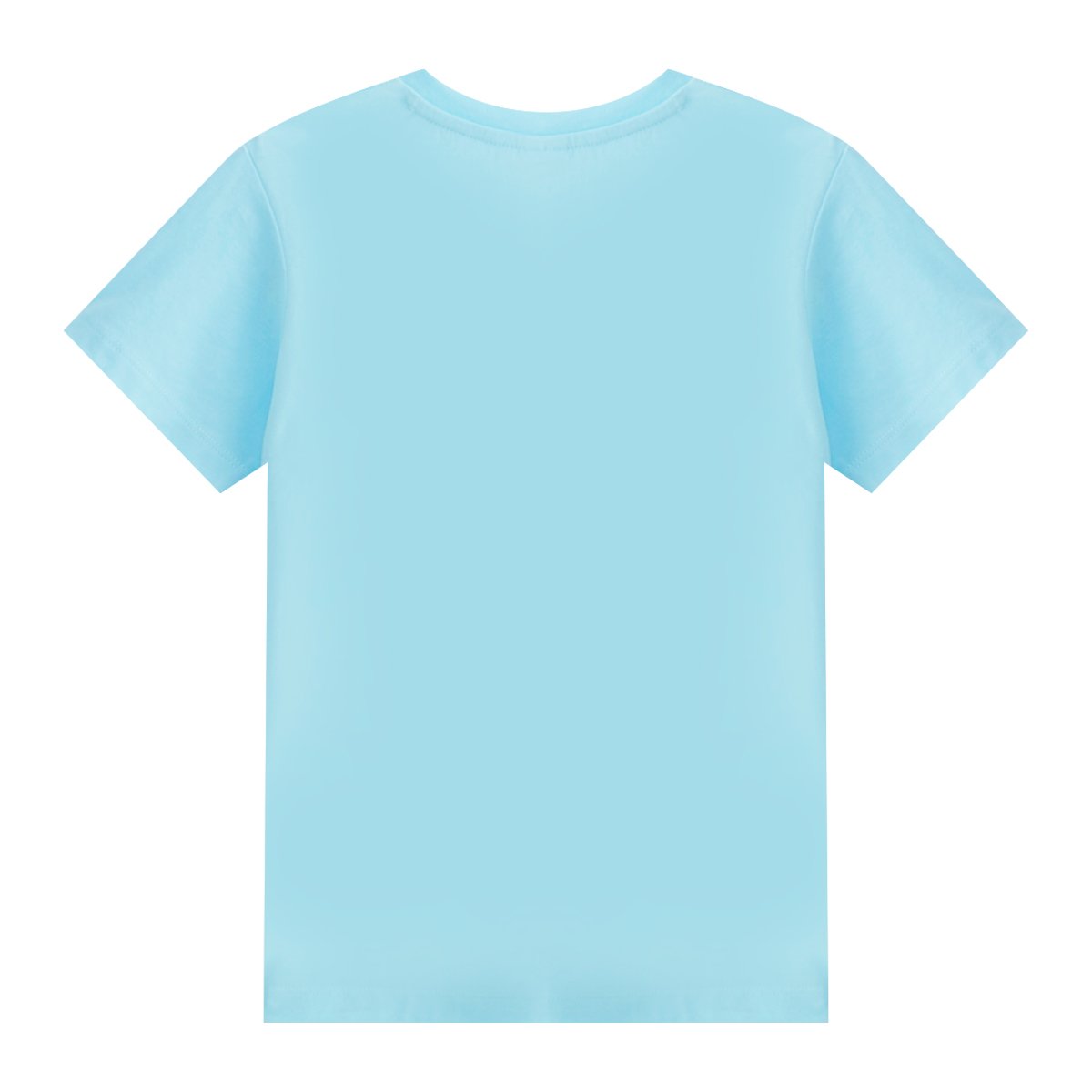 เบสิโค เสื้อยืดคอกลม พิมพ์ลายตรงอก สำหรับเด็กชาย รุ่น BVDS2406LB001 สีฟ้า_1