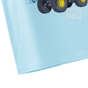 เบสิโค เสื้อยืดคอกลม พิมพ์ลายตรงอก สำหรับเด็กชาย รุ่น BVDS2406LB001 สีฟ้า_thumbnail_4