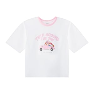 เบสิโค เสื้อคอกลมแขนสั้น สำหรับผู้หญิง รุ่น FASL25Q2LC022 สีขาว_thumbnail