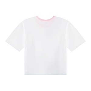 เบสิโค เสื้อคอกลมแขนสั้น สำหรับผู้หญิง รุ่น FASL25Q2LC022 สีขาว_thumbnail_1