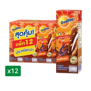 Ovaltine UHT Choc Malt 180ml. Pack 12
