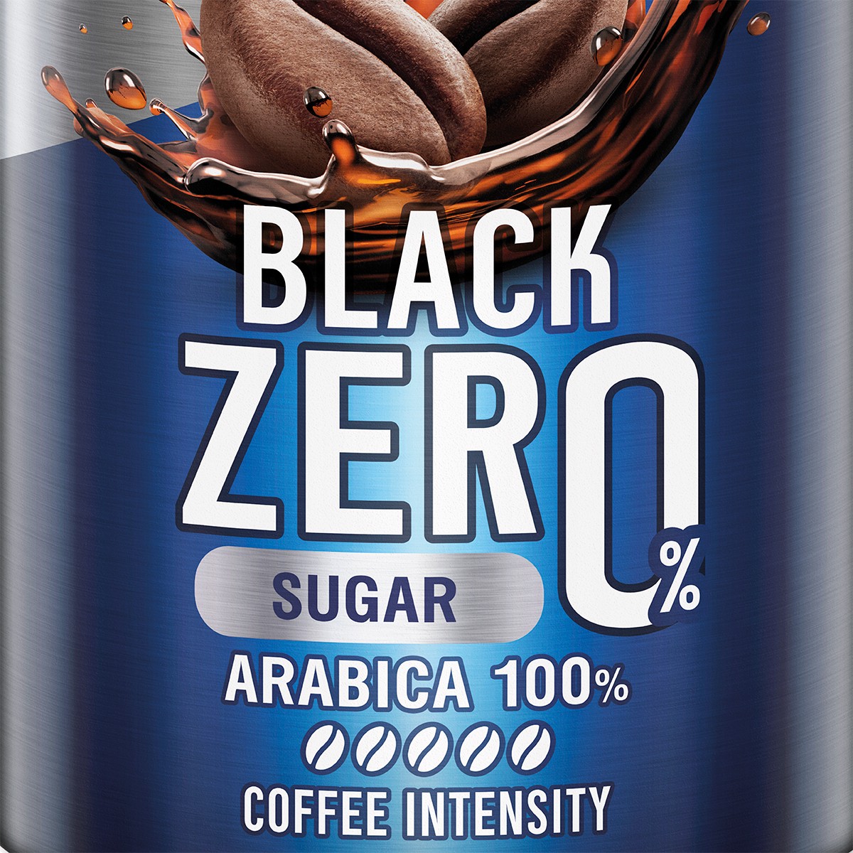 เบอร์ดี้ กาแฟปรุงสำเร็จพร้อมดื่ม แบล็ค ซีโร่ 180 มล._1